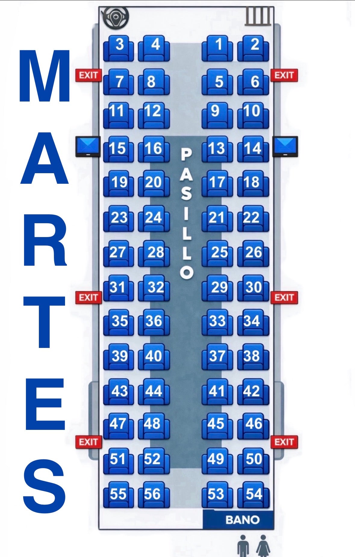 BOLETOS MARTES -  TEXAS ➡️ COAHUILA ➡️ ZACATECAS